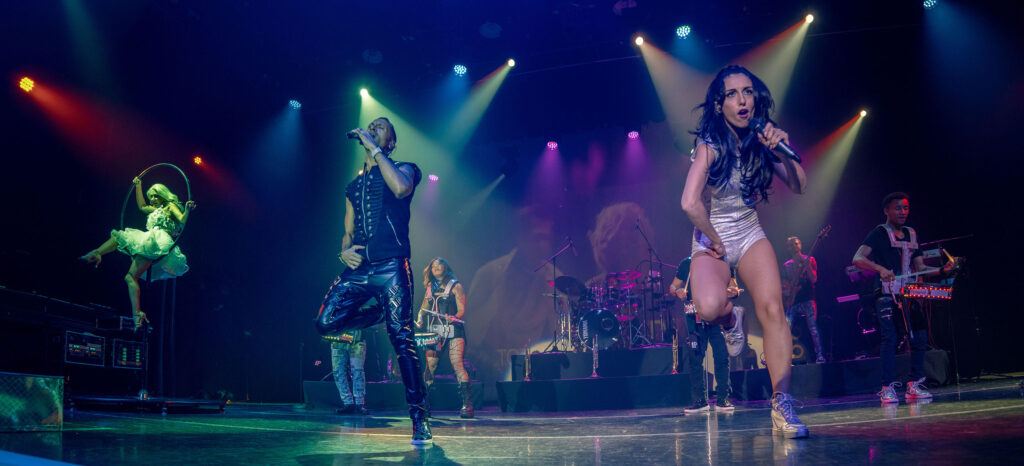 Singers and Dancers in The Hits Show