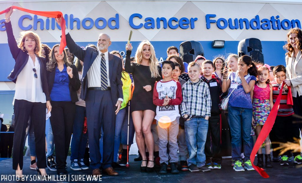 Photography services - Britney Spears at the Grand Opening of the Nevada Childhood Cancer Foundation